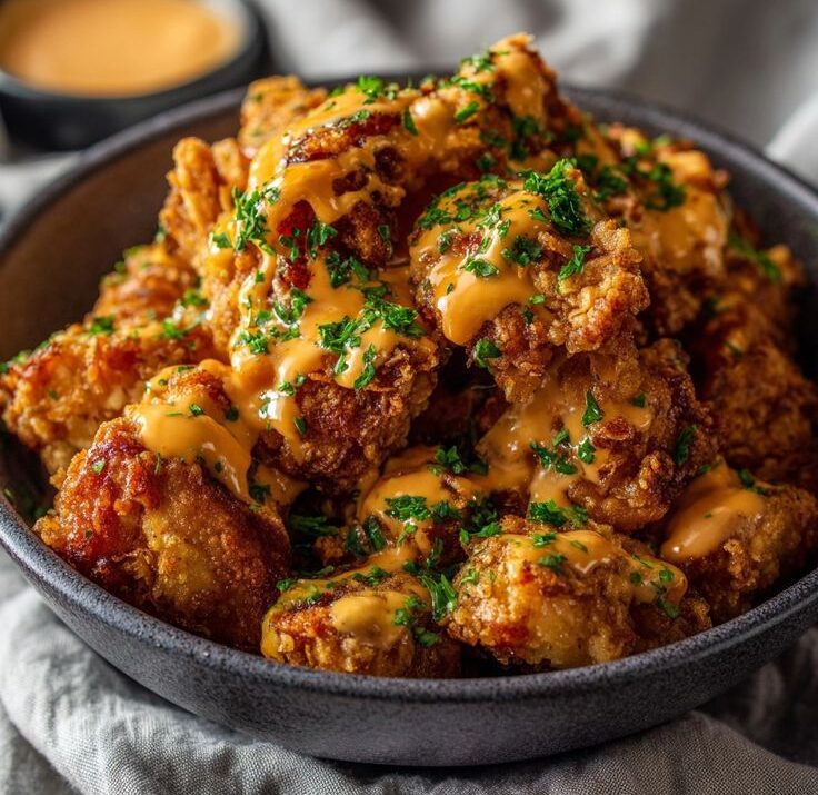 bang bang chicken crispy, spicy & creamy flavor explosion